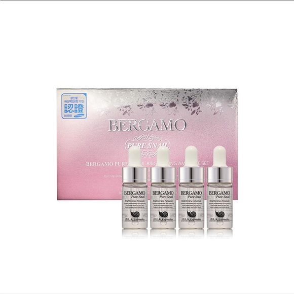 BERGAMO Pure Snail Brightening Ampoule Set 13ml * 4ea - Picture 6 of 6